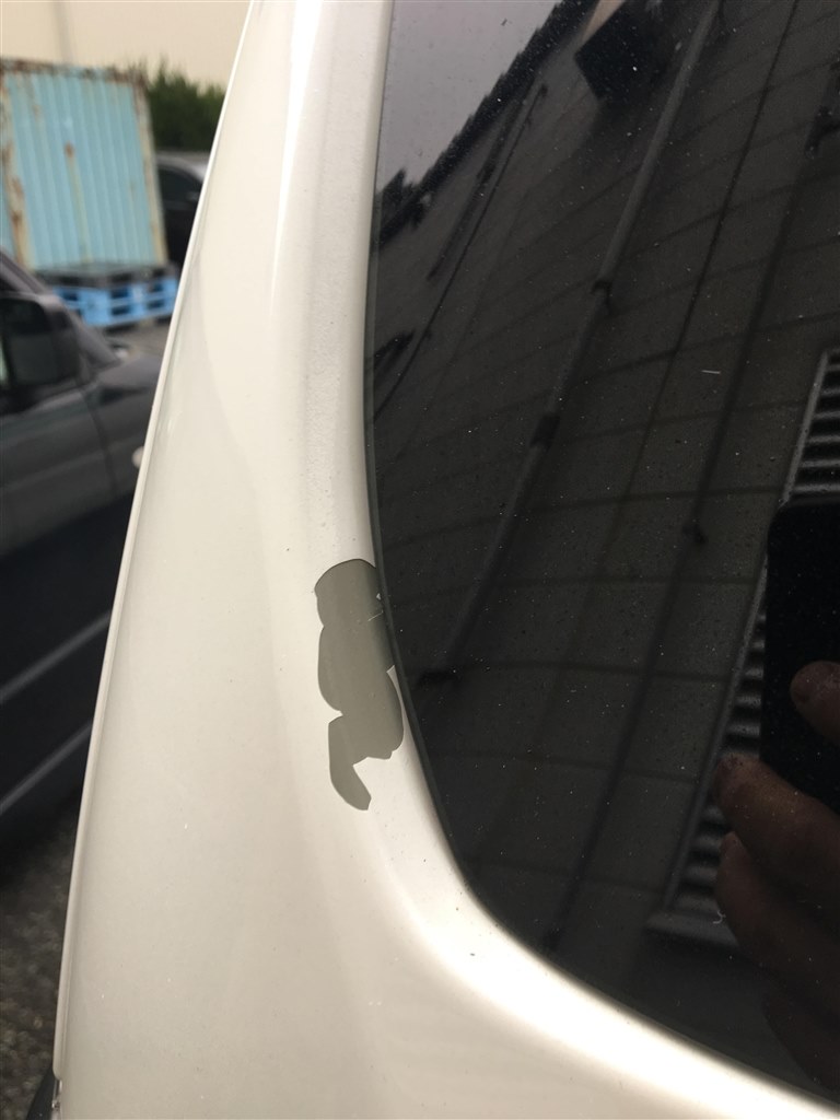 ドアの塗装欠けを補修してみる ホンダ エリシオン・RR by しおんパパ ^^♪@と組 - みんカラ