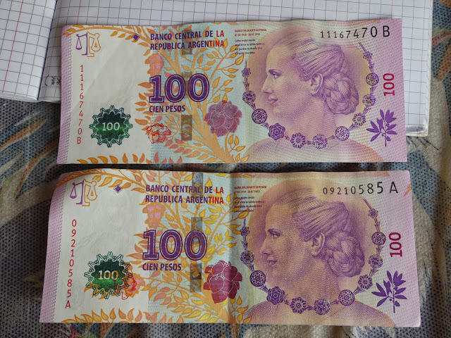 未使用 アルゼンチン 現行最高額 1000ペソ : 未使用 新札 最新紙幣 最高額 外国紙幣 アルゼンチン 1