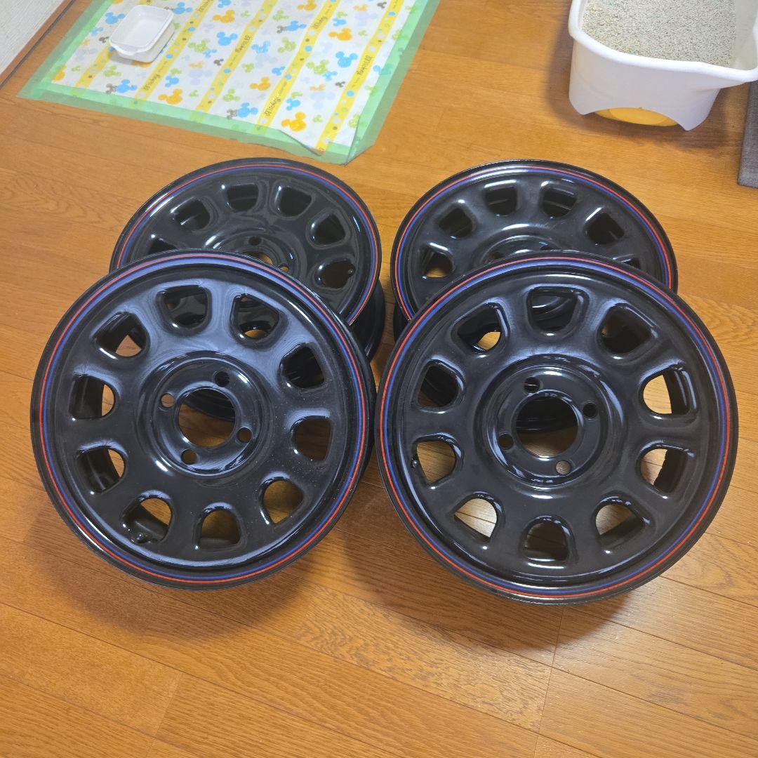 取付対象 155 65R14 ヨコハマ ブルーアース RV03 MRT デイトナS ブラック 14インチ 5.0J 4H100サマータイヤホイールセット取付対象 エブリィワゴン 165 60R14 75H トーヨー ナノエナジー3HotStuff ホットスタッフ クロススピード CR5