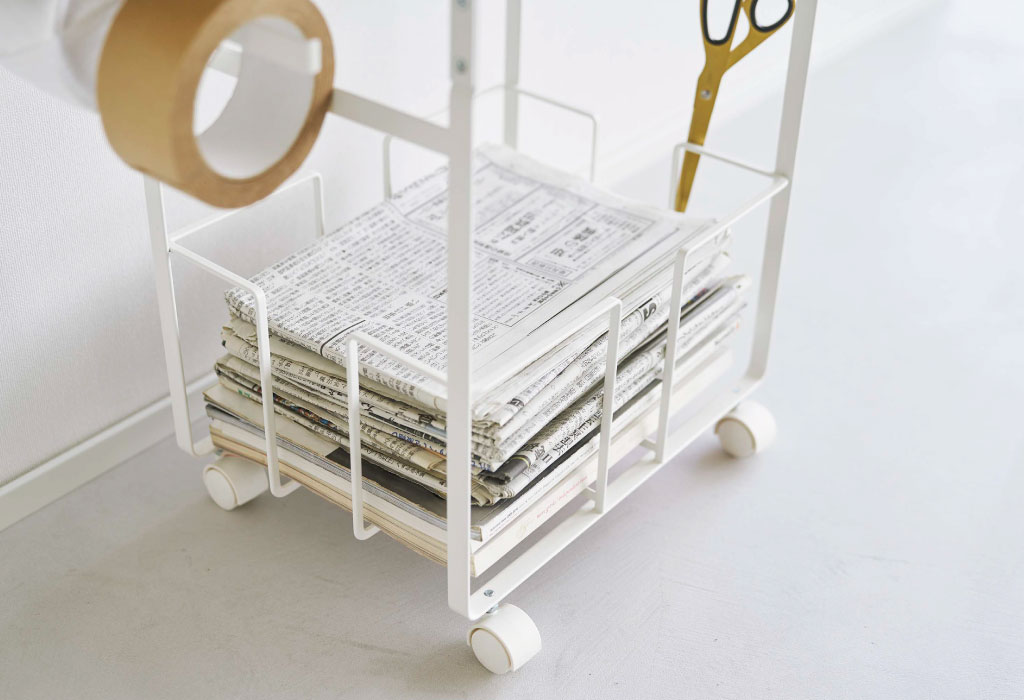 どうすればおしゃれ？新聞の仮置きをおしゃれに見せるアイディア集folk