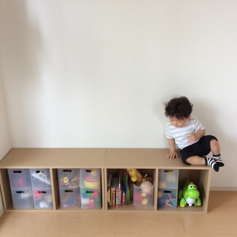 SANKA カラーボックス 横置き インナーボックス 収納 ハーフ ナチュラ インボックス プラスチック 日本製 ホワイト 340388 1個 -アスクル