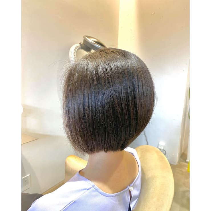 ボブより更に収まりの良い