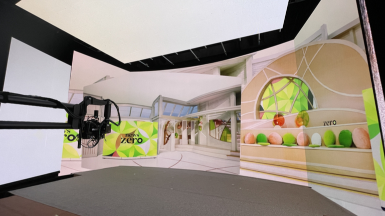 RSK山陽放送新社屋スタジオセット隈研吾建築都市設計事務所