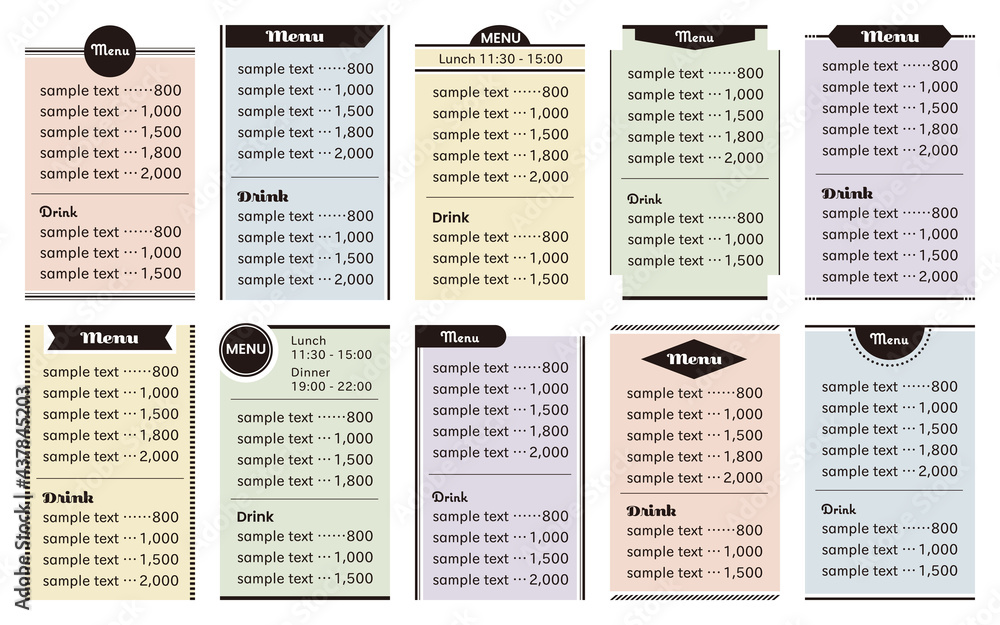 参加・受講料に使える料金表「ExcelとWordで作成・A4サイズで横型の印刷を想定」表形式で見やすい無料テンプレート王の嗜み