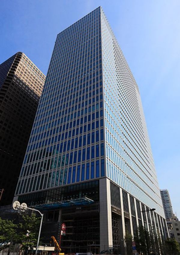 高さ156m「日本生命浜松町クレアタワー」の建設状況 2017.7.2: 超高層マンション・超高層ビル