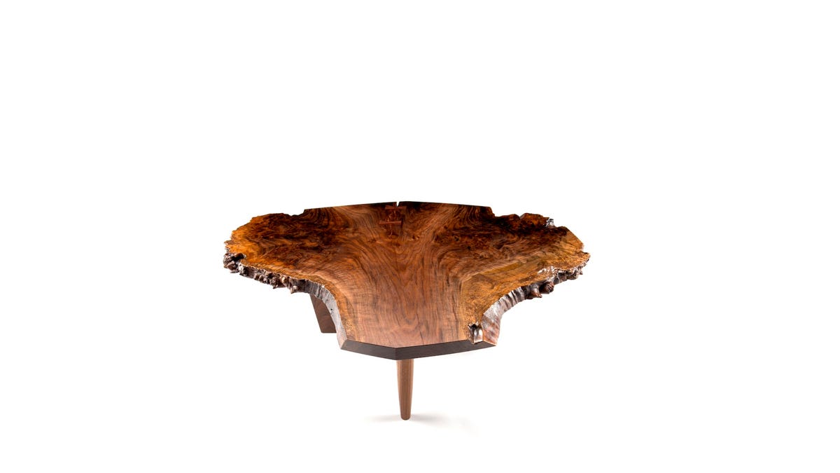 桜製作所、ジョージ・ナカシマデザインのブックマッチBook Match 3 テーブルを買取しました。名古屋市千種区 出張買取ジョージナカシマの家具買取します！Re-style デザイナーズ家具買取 春日井 名古屋 愛知 大阪 京都