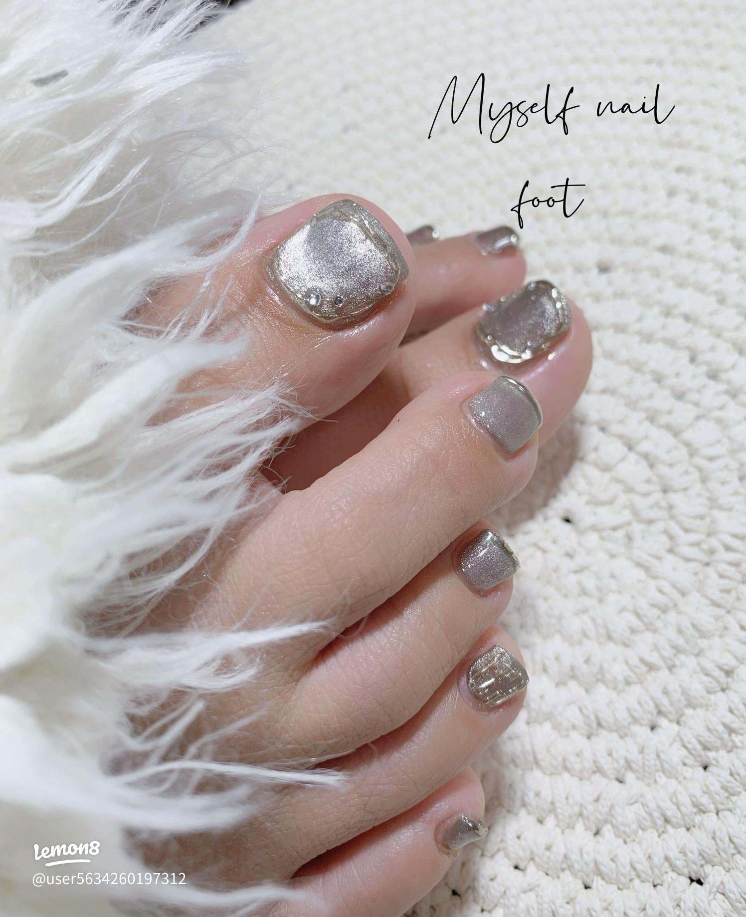 オーロラシルバー☆マグネットネイル☆ネイリスト岡部 美穂 Nailist Diary☆