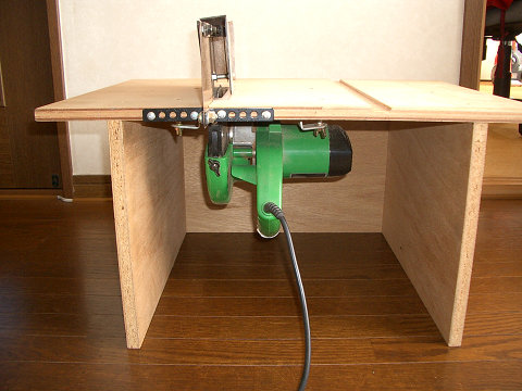 テーブルソー完成習うよりなれろ！DIY