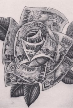 マネーローズ – Tifana Tattoo – 東京・渋谷のタトゥースタジオ