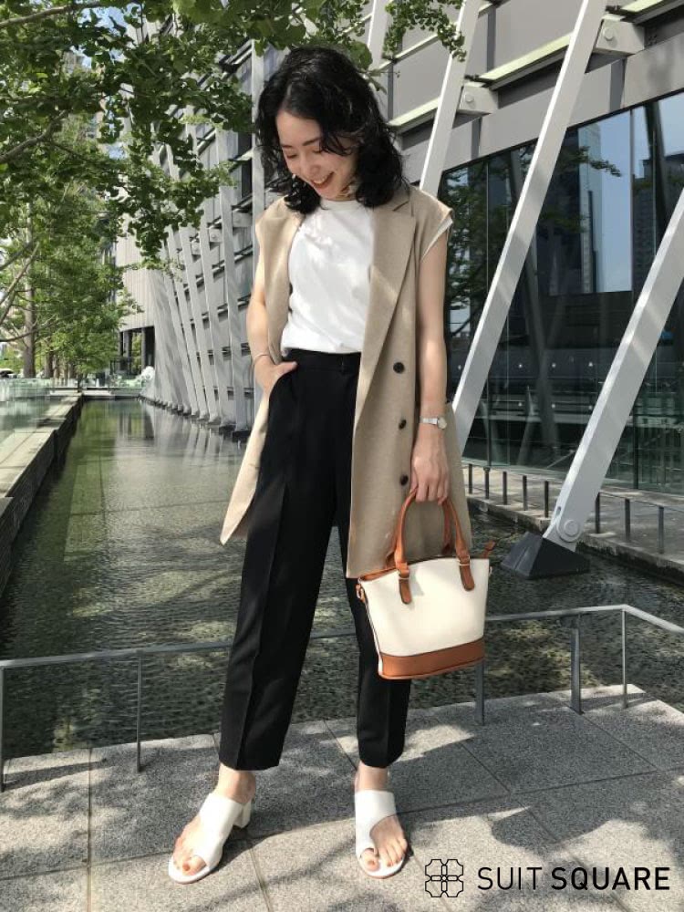 通勤コーデもきちんと見え 夏のレディースオフィスカジュアルコーデ12選 - ENJOY ORDER MAGAZINE Ladies