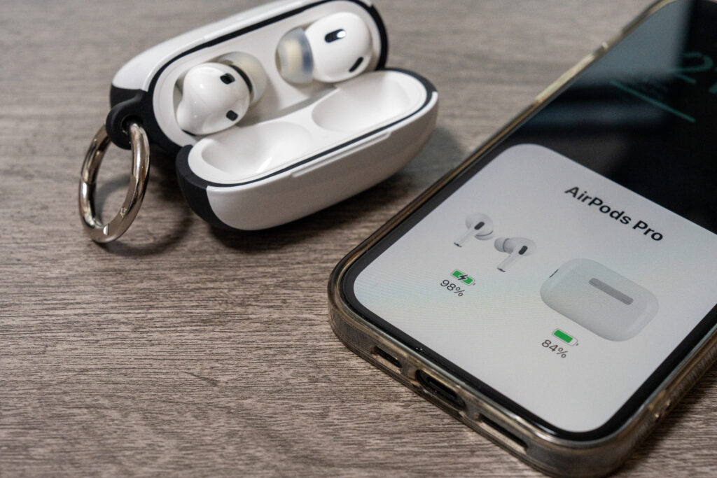 AirPods Pro 第1世代 充電状態表示あり 2020年板 AirPodsのバッテリー残