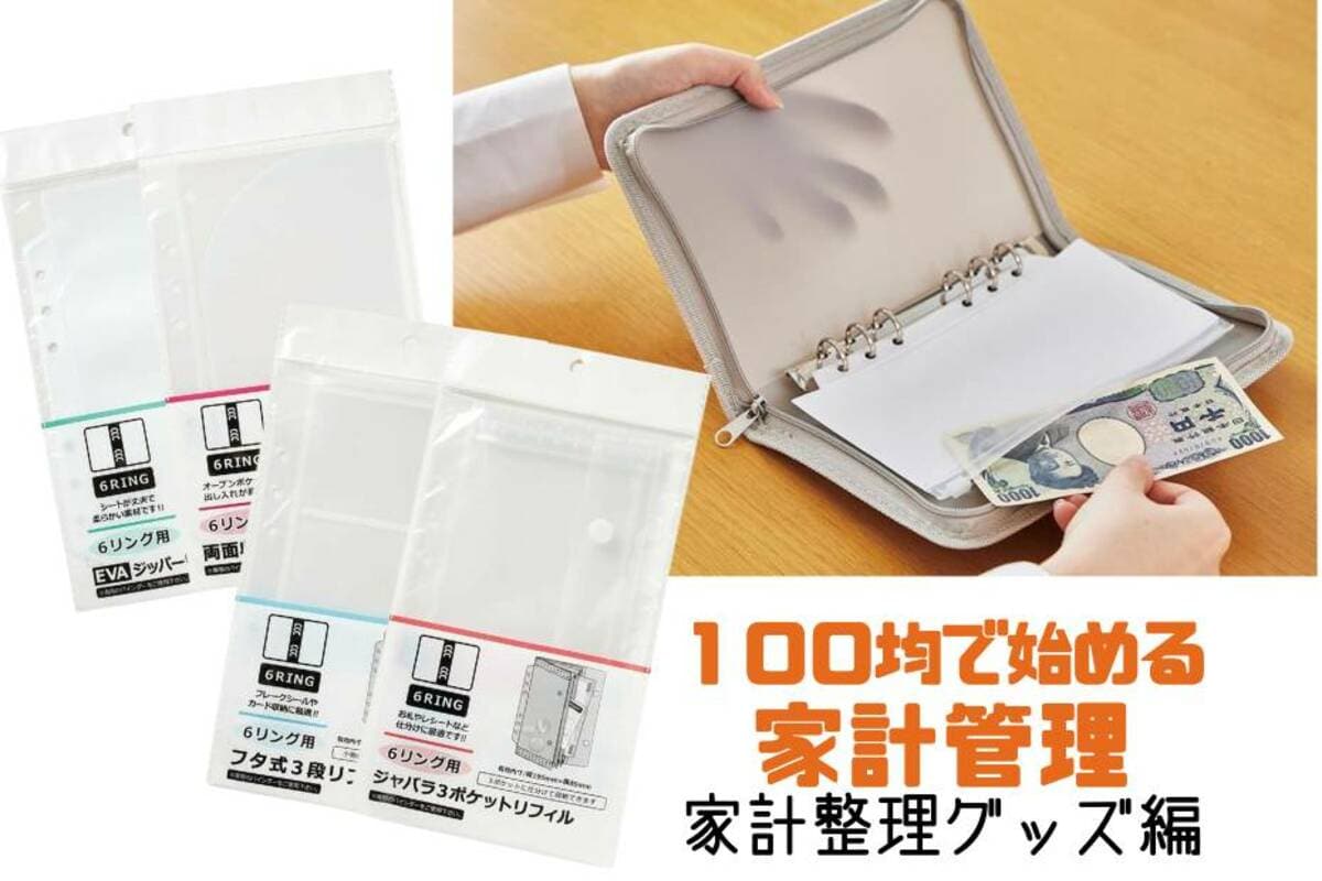面倒な家計管理を100均 セリアグッズ で一気に解消 キャッシュレス派の筆者が「袋分け家計簿」に挑戦マネーの達人