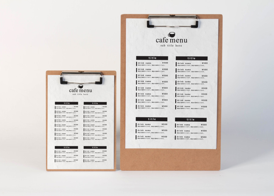 飲食店で使えるメニュー表の作り方と無料テンプレート10選フーズチャネル