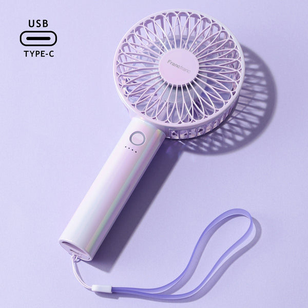 Francfranc フランフラン フレ ハンディファンLITE オーロラミント 扇風機 携帯扇風機 手持ち扇風機 卓上扇風機 :Barpo.ヤフー店 - 通販 - Yahoo!ショッピング