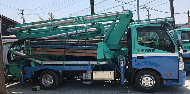 ポンプ車一覧近畿生コンクリート圧送協同組合
