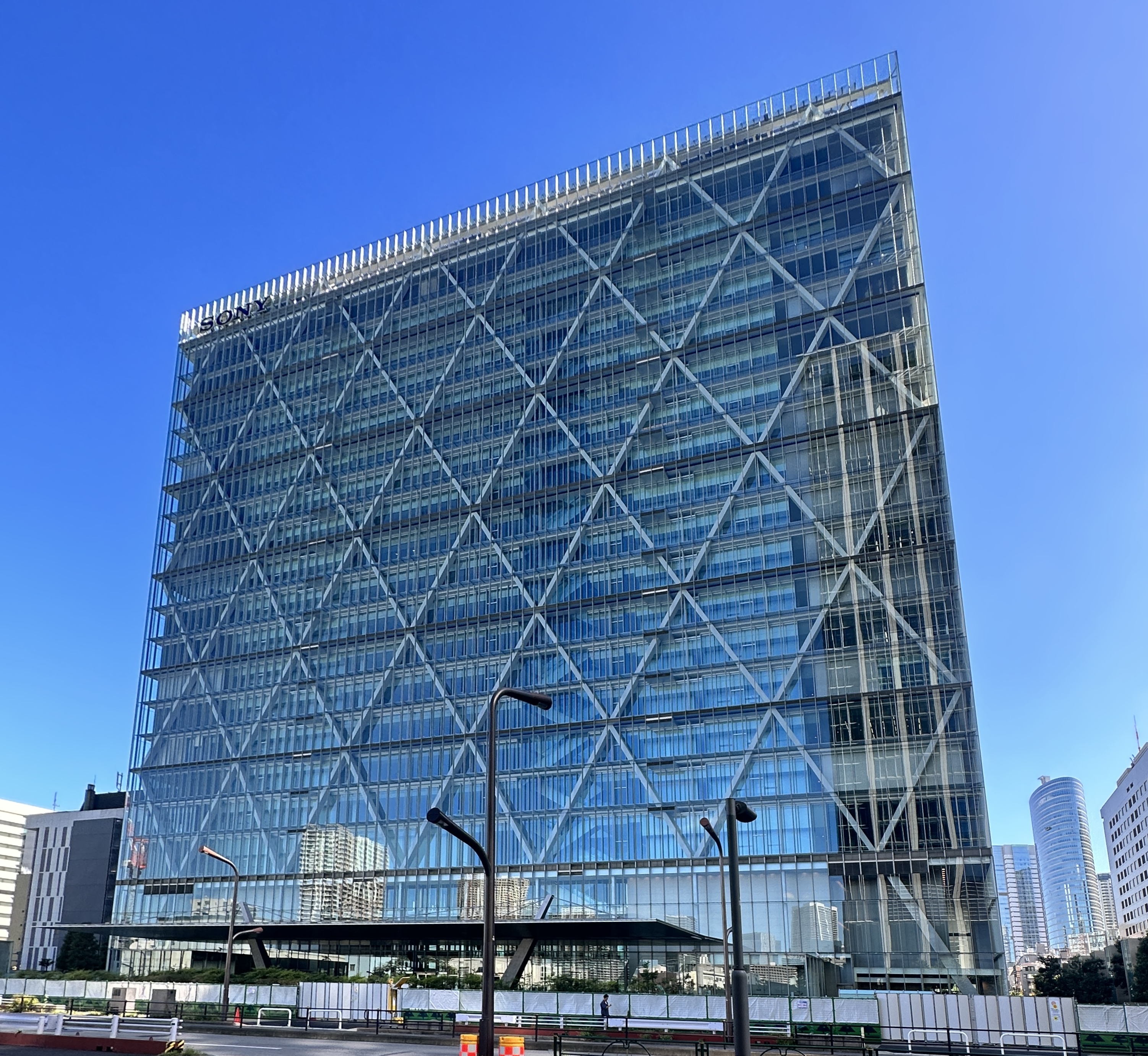 ソニーシティ施工実績清水建設