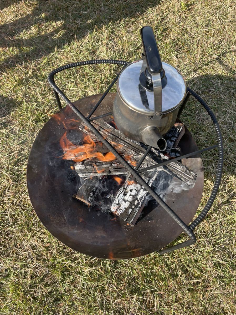 焚き火台 五徳 コールマンファイアーディスク スノピーク ドラム缶 - メルカリ