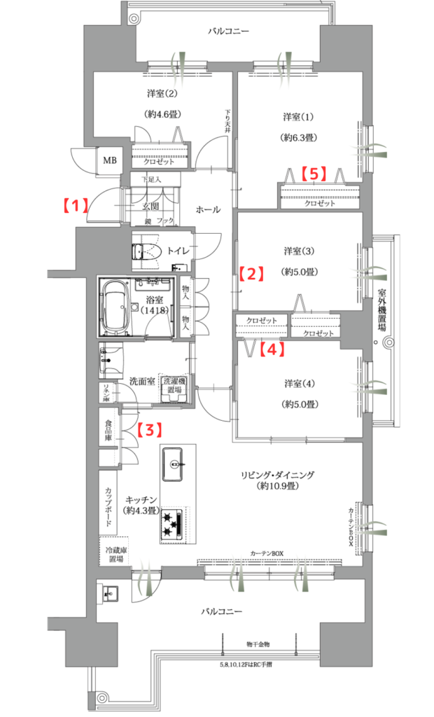 マンション間取り図の読み方、見方とチェックポイントマンションデータPlus トレンド・コラム byノムコム