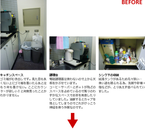 ミニキッチン亀井製作所 オフィスキッチンシリーズ オアシス1 ・オフィス・事務所・給湯室向け ・間口900mm ・加熱機器なしカウンターフラット ROK090SFB L Rタカラ住設ショップ