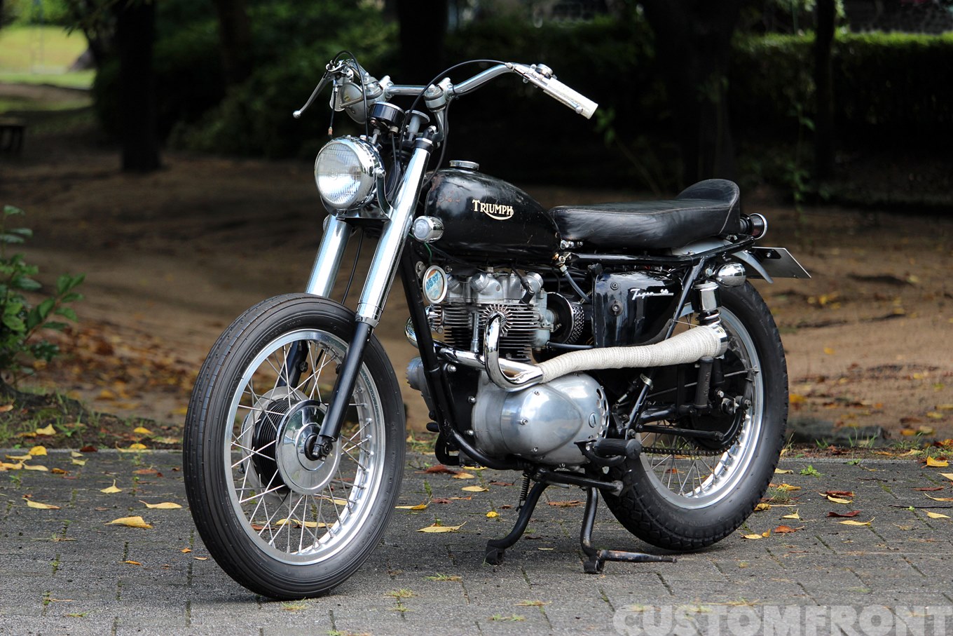 TRIUMPH TIGER CUB RGE396 ヴィンテージバイク .BIKE-1B – 神戸アンティークウェアハウス