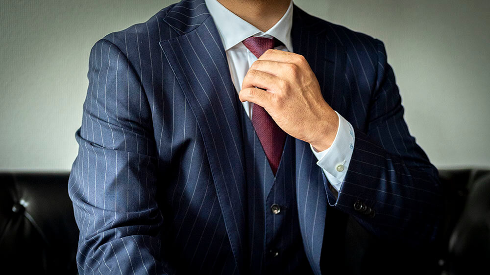 ネイビーストライプシャツ -スリムフィット-: メーカーズシャツ鎌倉 公式通販