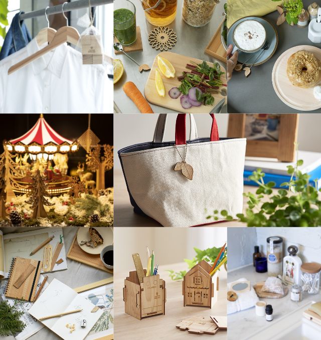 木のノベルティ・OEM 小ロット製造受注 - 山のくじら舎