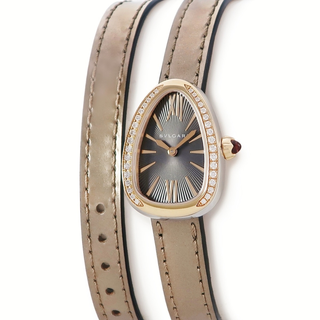 上品なピンクゴールドで手元に華やぎを！ブルガリの名品時計「セルペンティ セドゥットーリ」Precious.jp プレシャス