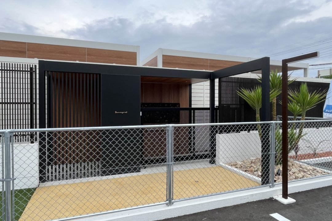 アメリカンフェンス本体 3枚セット サイズ：H900mm×W1800mm 型番：AF-1800 お庭 ガレージ 柵 無骨なフェンス おしゃれなフェンスかっこいいフェンス カルフォルニアフェンス オープンな外構 総合エクステリア専門店 東京ガーデニングスタイル