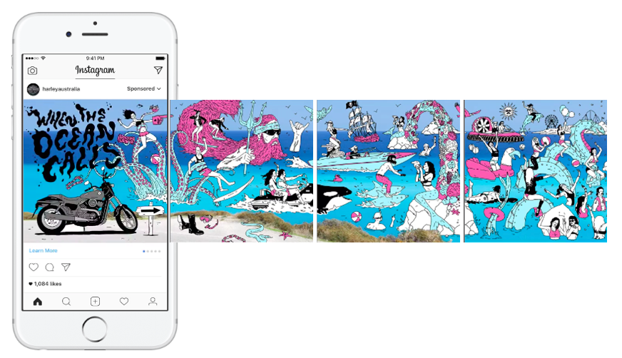 Instagram インスタグラム 投稿をデザインしよう。写真や動画を編集してフィード投稿を作成する方法を紹介Canva