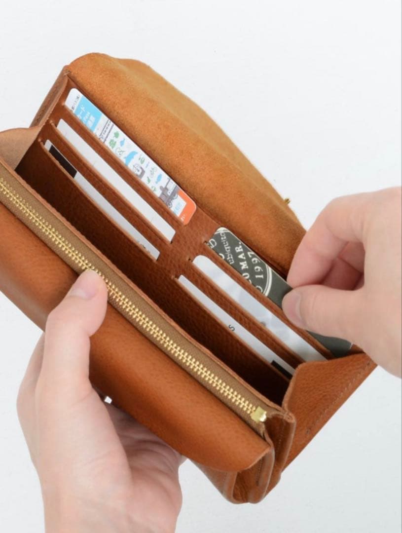 楽天市場革の表情を選べる新仕様 CINQサンク長財布 キャメル本革 レザー レディース メンズ: 生成りな暮らしのご提案 キナル
