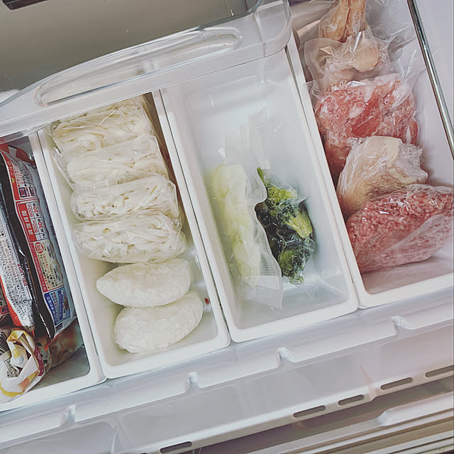 セリア カオスだった冷凍庫収納を100均のケースで見事に整理整頓しました！～fun! home lab -life&storage