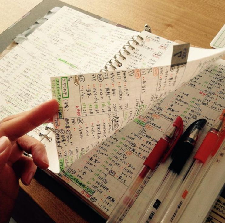 2022年 簡単で続く家計簿の書き方！1月前半の家計簿締めも公開！│手書き家計簿│家計管理│給料日ルーティン