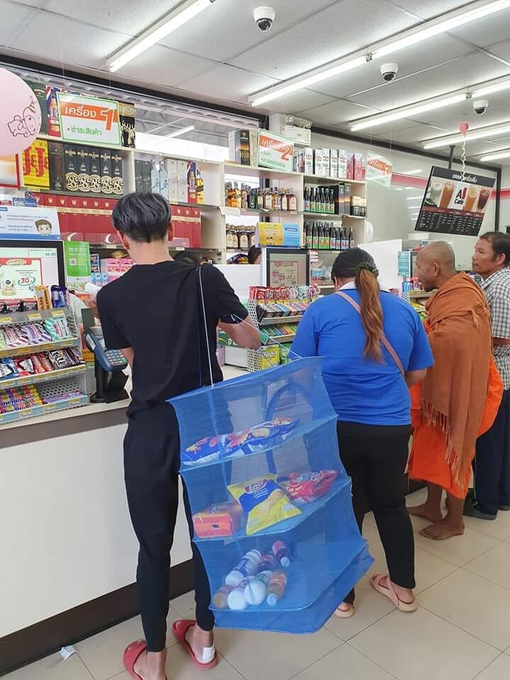 エコバッグ ショッピングエコバッグ 買い物袋 折りたたみ コンパクト エスニック タイの黒い象Yahoo!フリマ 旧PayPayフリマ