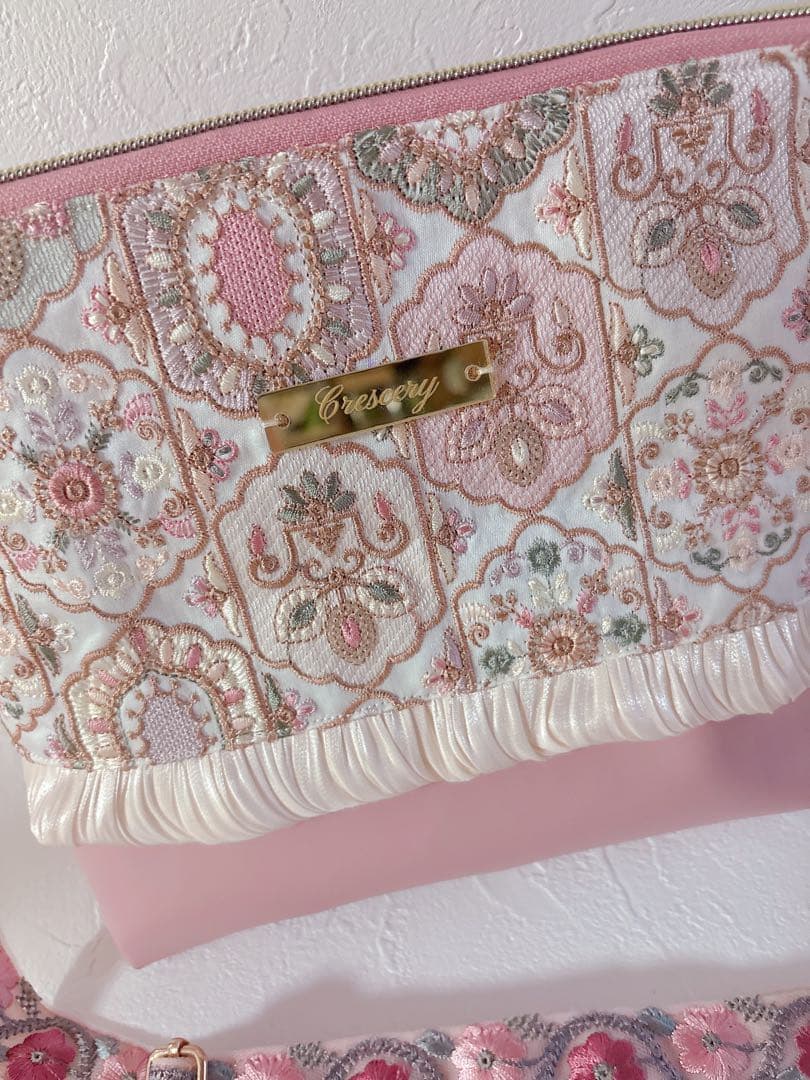 Lサコッシュ 龍と亀甲 和柄 ハンドメイド Lサコッシュ 龍と亀甲 和柄 ハンドメイド