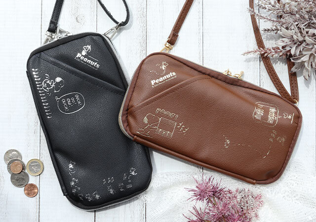 付録 スヌーピーのスマホショルダーが1400円なのに大人にちょうど良い高級感 カードケースもセットに 1 2 ページ- Fav-Log byITmedia