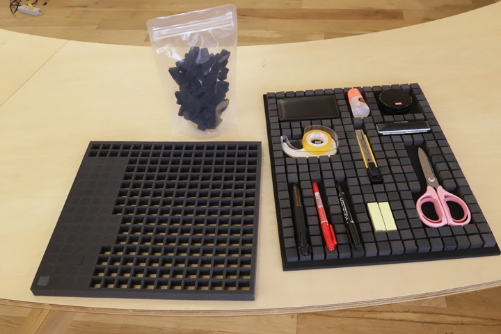 工具箱を整理 スポンジガイド作成 １日産 スカイライン by ヒデ＠NV37 - みんカラ