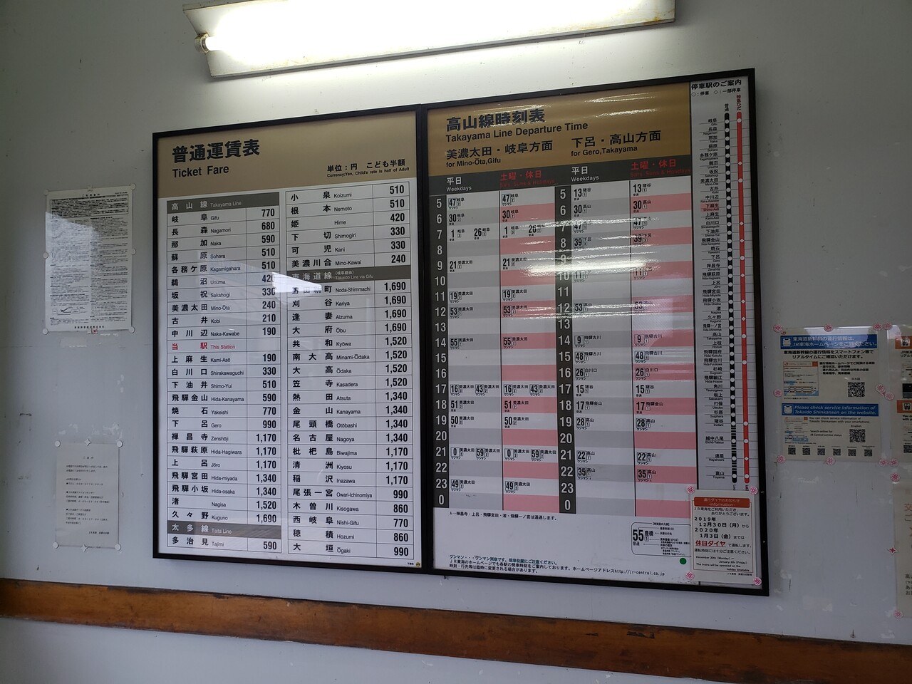 時刻表近鉄風時刻表 懐かしい2007年ダイヤの伊勢中川駅の時刻表を復元！ - えのきだけの気ままなブログ