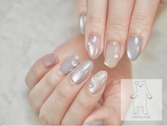 2025年秋トレンド ブルー オフィスのネイルデザイン集人気順510ページ目ホットペッパービューティ