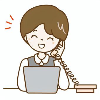 男性-会社員サラリーマンコールセンターテレアポのイラスト素材46995444- PIXTA