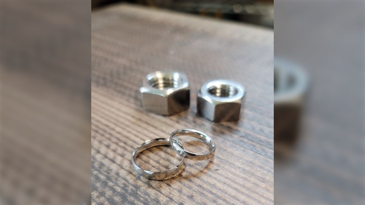 ハワイアンジュエリー ハワイアンジュエリー シルバー925 ペアリング ヘビーウェイト 幅約6mm 指輪 SR302P