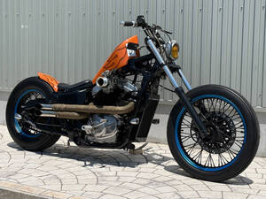 今回の御納車はSteedカスタム！ かなりびっちり仕上げました‼️ クラッチ周りも怪しかったので、全て交換。電装や配線も綺麗に引き直して、これから安心して乗れます。 この度は当店でご購入＆追加カスタム有難う御座いました♪ これからも宜しくお願い致します