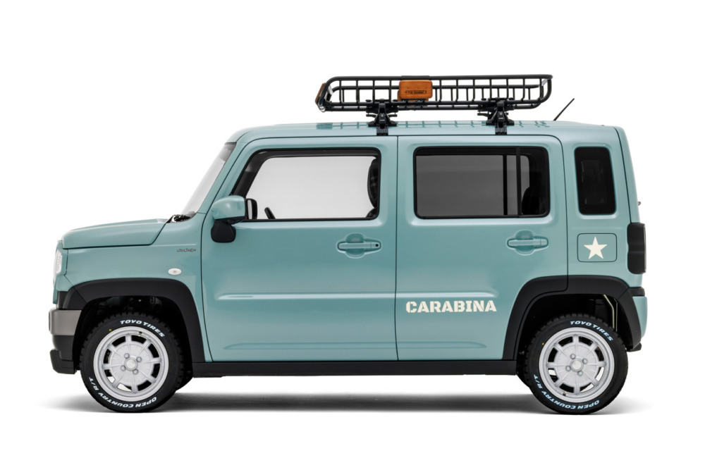 ダムド、スズキ「ハスラー」のニューレトロボディキット 豪快なフォルムにキュートさが光る“カワイルド”デザイン - Car Watch