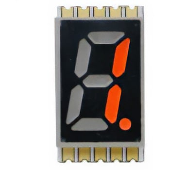 大型7セグメントLED 青SH50101BB