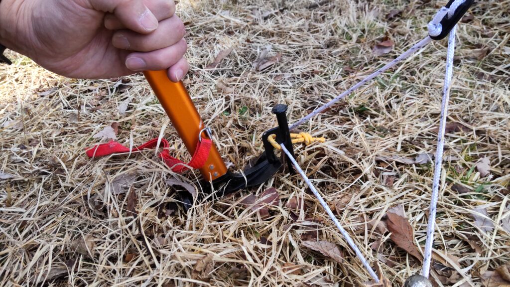 ペグが抜けない方法」覚えておきたい基本とクロス打ち - A級放浪計画