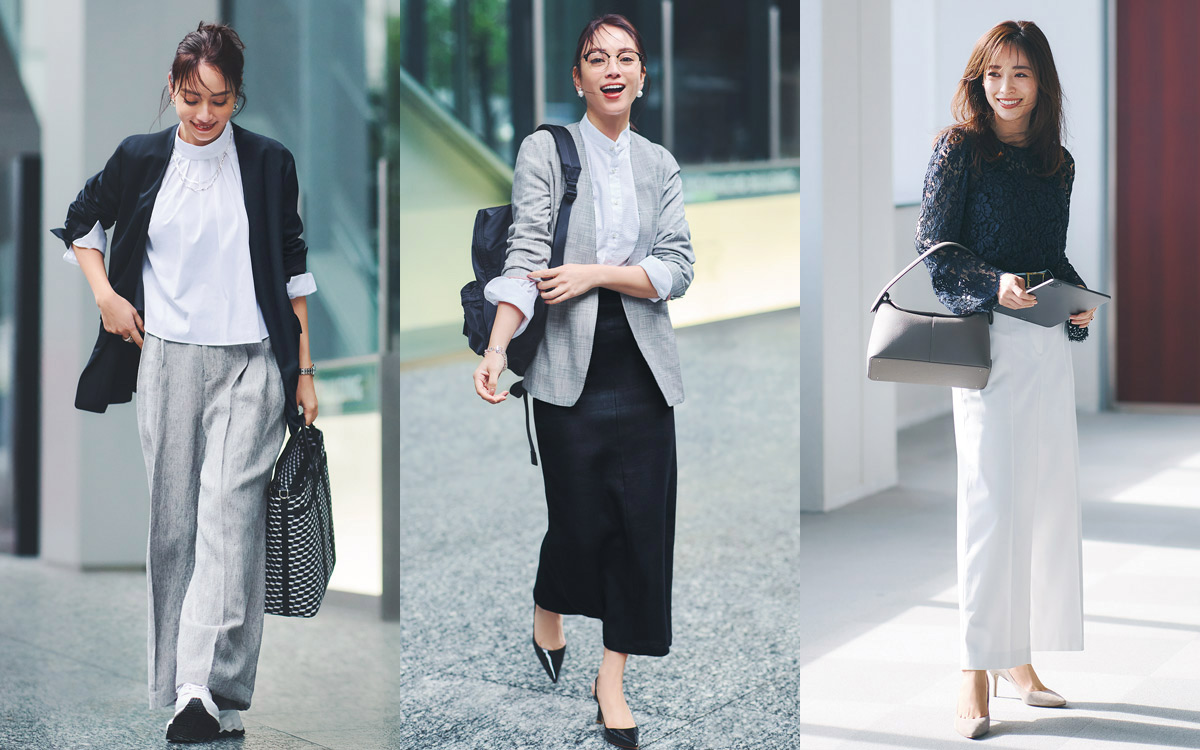 夏・春 大人女子のオフィスカジュアルコーデ。持っておきたいアイテム＆コーデNiau ニアウ