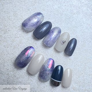 オフィスネイルで水色を取り入れる方法！おすすめデザイン特集！ネイル女子