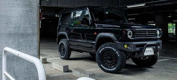 無骨レトロで超オシャレな新型ジムニーカスタム！ オートメッセでも大好評だった「CL20-1型」とは 画像ギャラリー No.1特集 MOTA