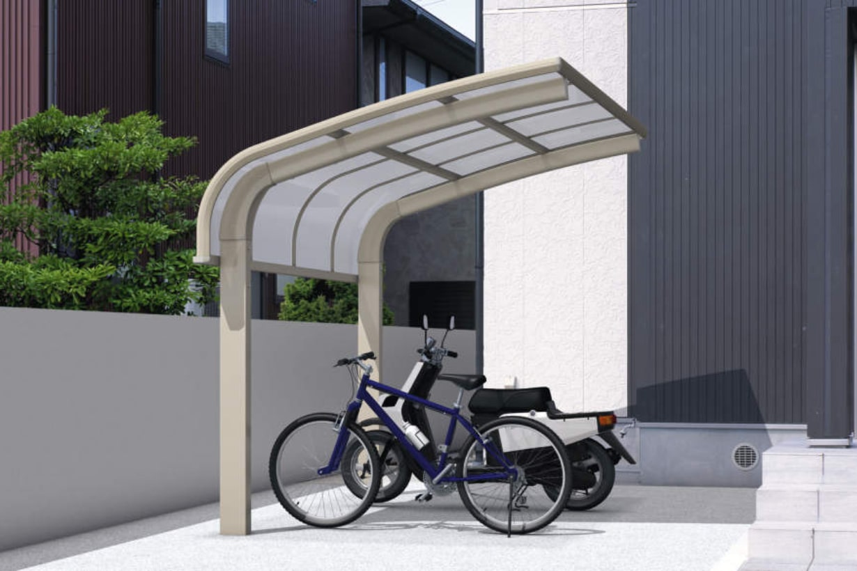 あると便利なサイクルポート🚲熊本 - 熊本のエクステリア・外構づくりの専門店 オレンジガーデン