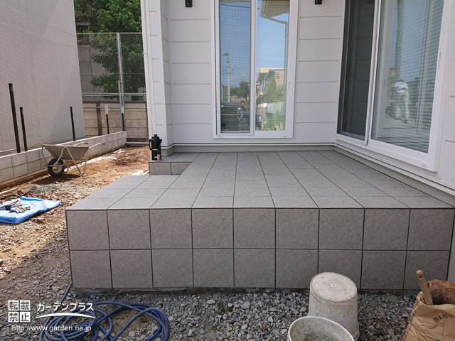 石岡市 ガーデン エクステリア S様 その１茨城県石岡市 外構工事専門店 伊勢山技建株式会社│エクステリア・ガーデン砕石・庭木販売