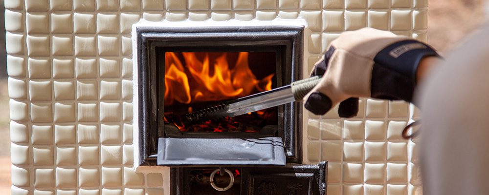 角型薪ストーブ SP型 シルバー 角型マキストーブ375*666*380mmホクアイ : ザ・タッキーYahoo!店 - 通販 -Yahoo!ショッピング